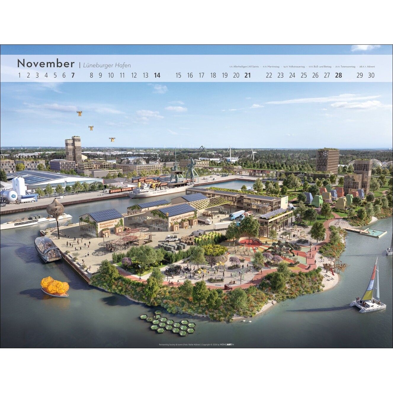 Green Cities - Reise & Städte Kalender-816