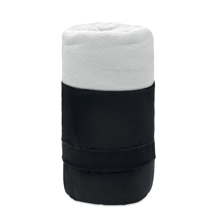 RPET Fleece-Reisedecke MUSALA RPET - weiß-137