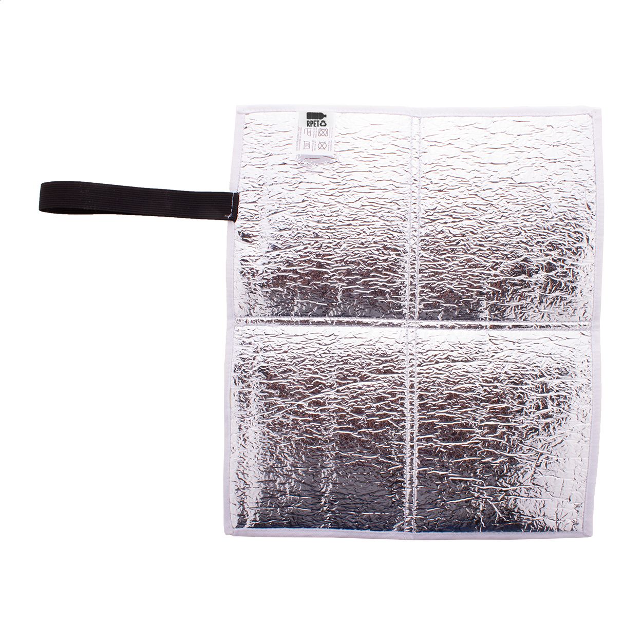 Fanseat Fold Individuelles RPET Sitzkissen - schwarz - weiß-889