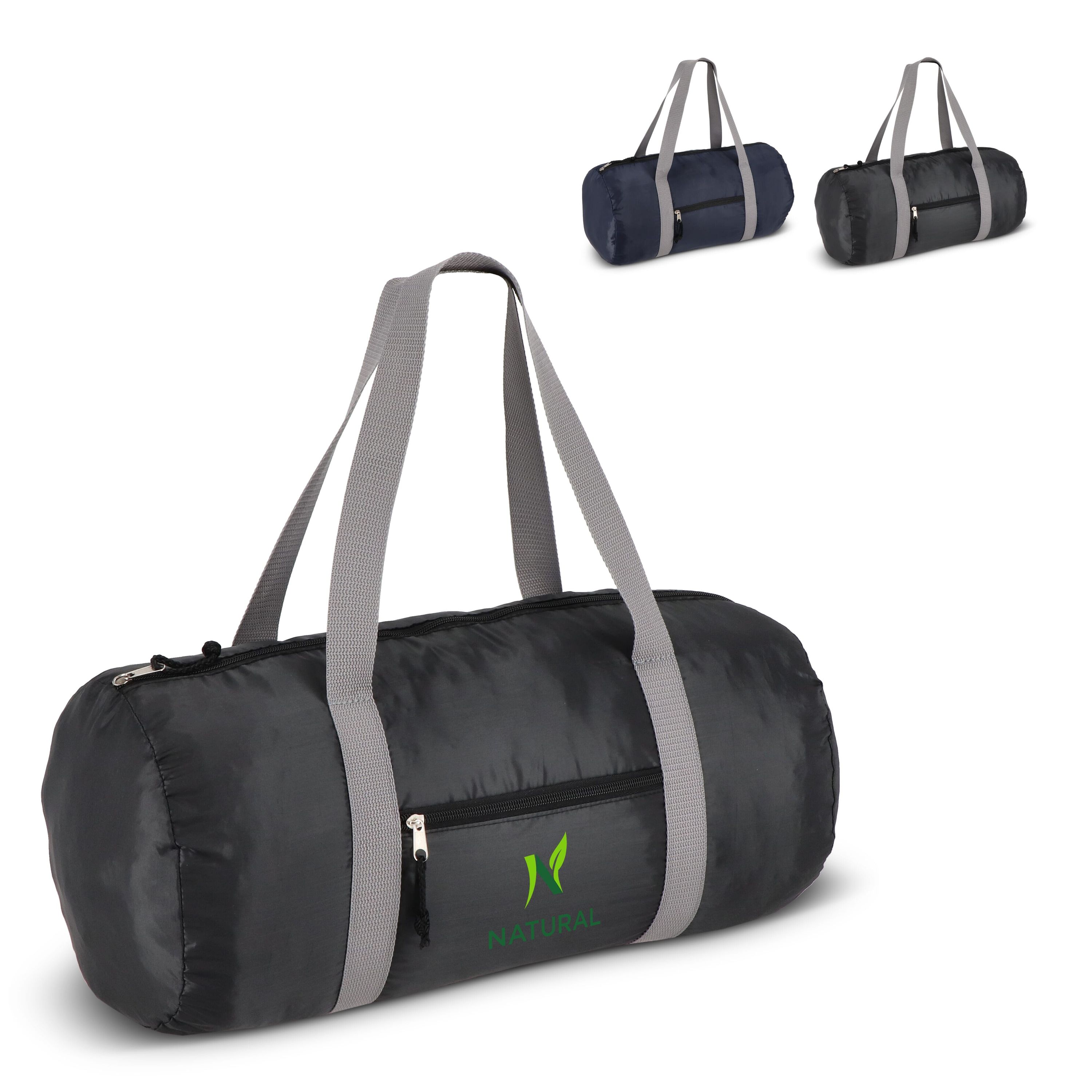 R-PET 190T Leichte Sport- und Reisetasche 48 x 23 x 23 cm 20 l - schwarz-287