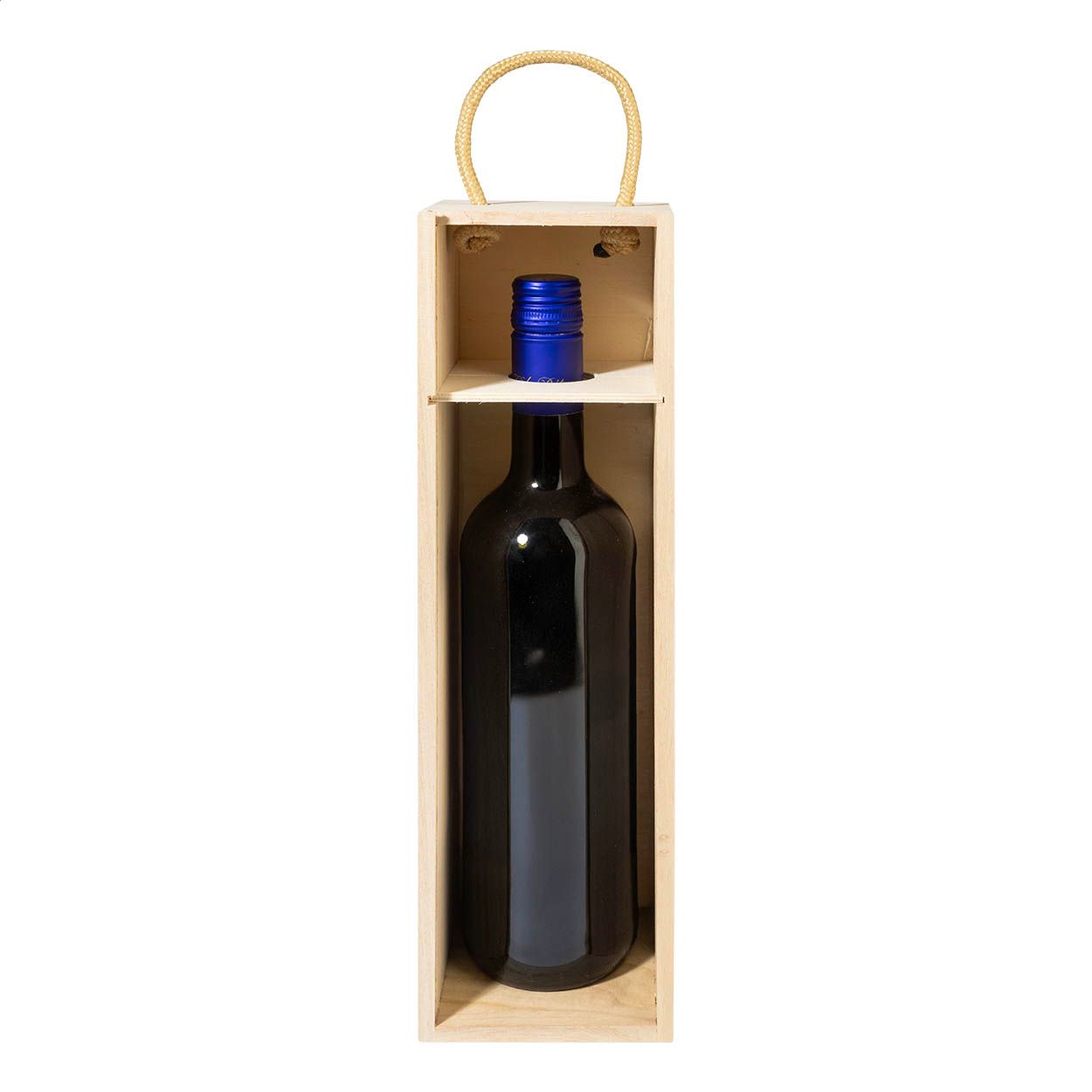 Saxony Wein-Geschenktasche - natur-532