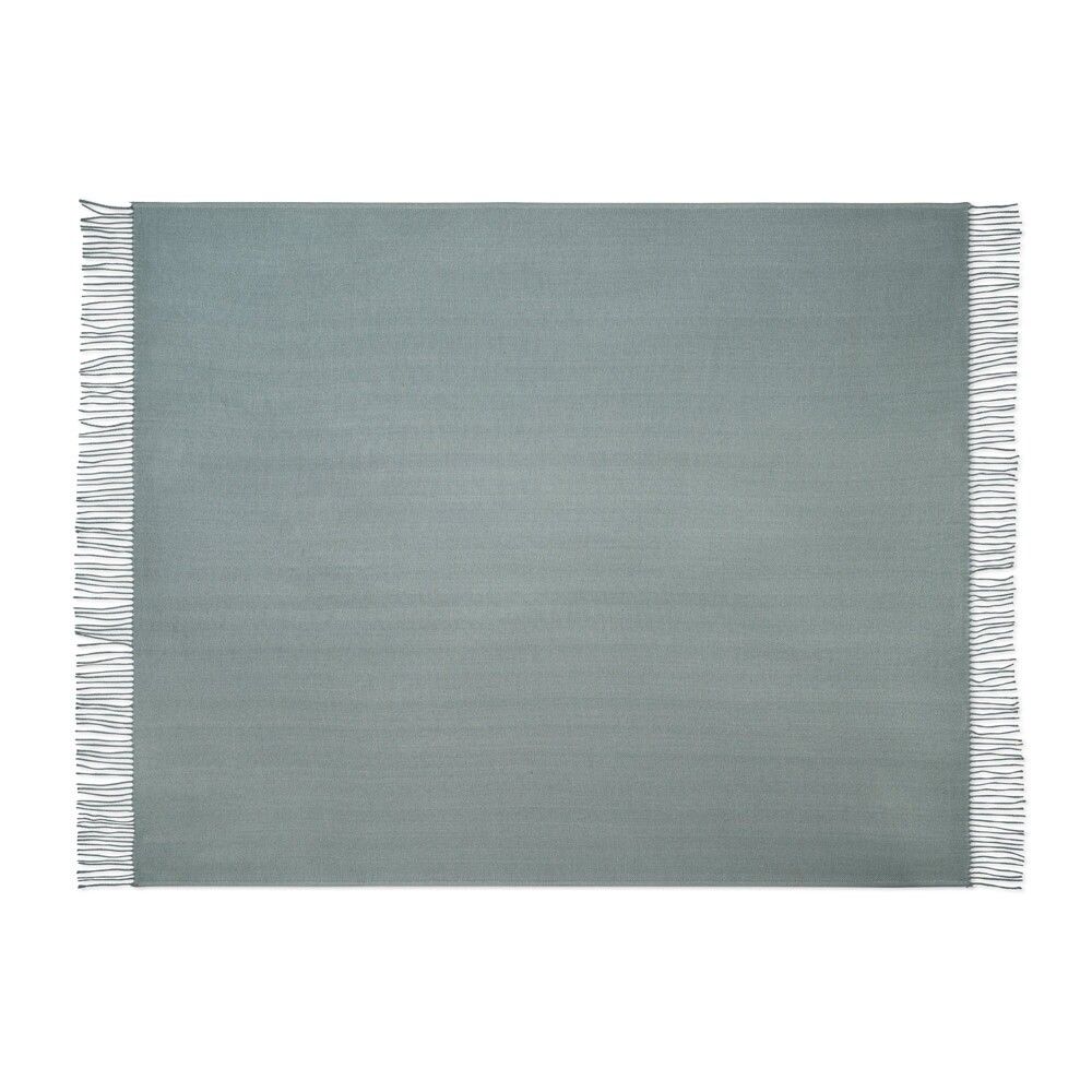 SMOOTH Decke aus 100% Acryl mit Band für Personalisierungskarte - grau-634