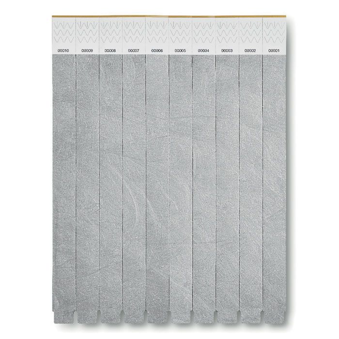 Tyvek® Event Armband TYVEK - silber-959