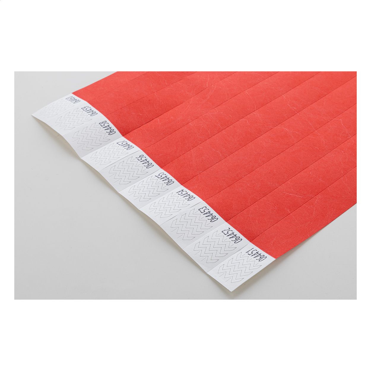 Wristvek Einlassbänder (10 Stk.) - rot-426
