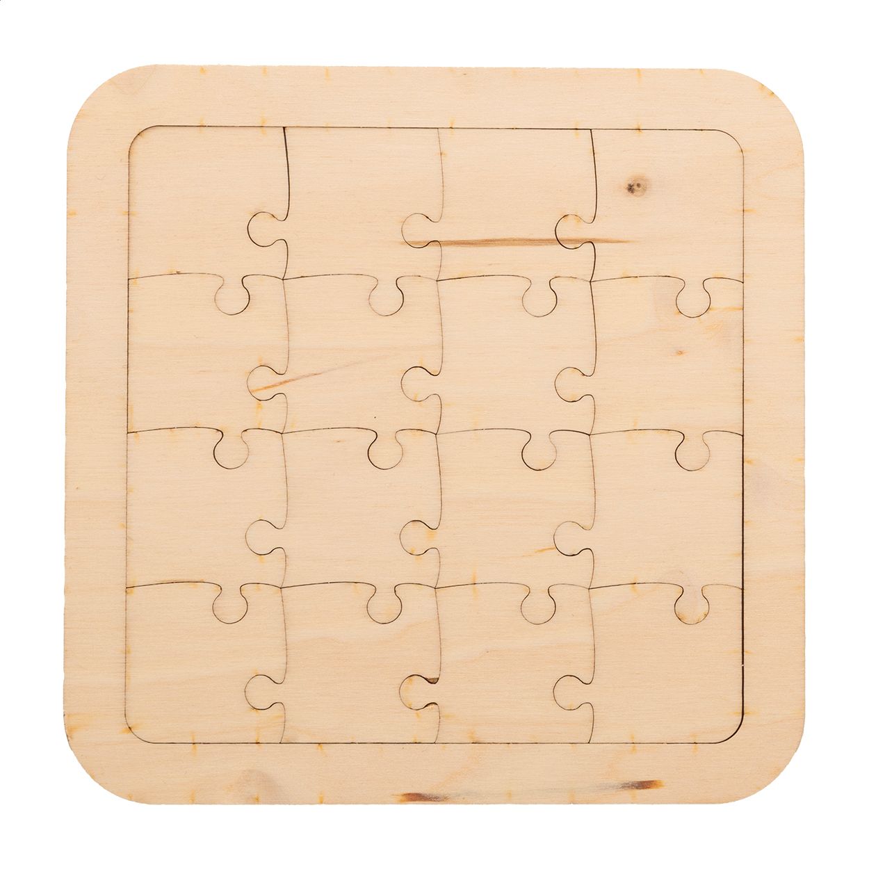 Wozzle Individuelles Holzpuzzle - natur-456