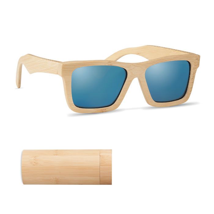 Sonnenbrille mit Köcher WANAKA - holz-545
