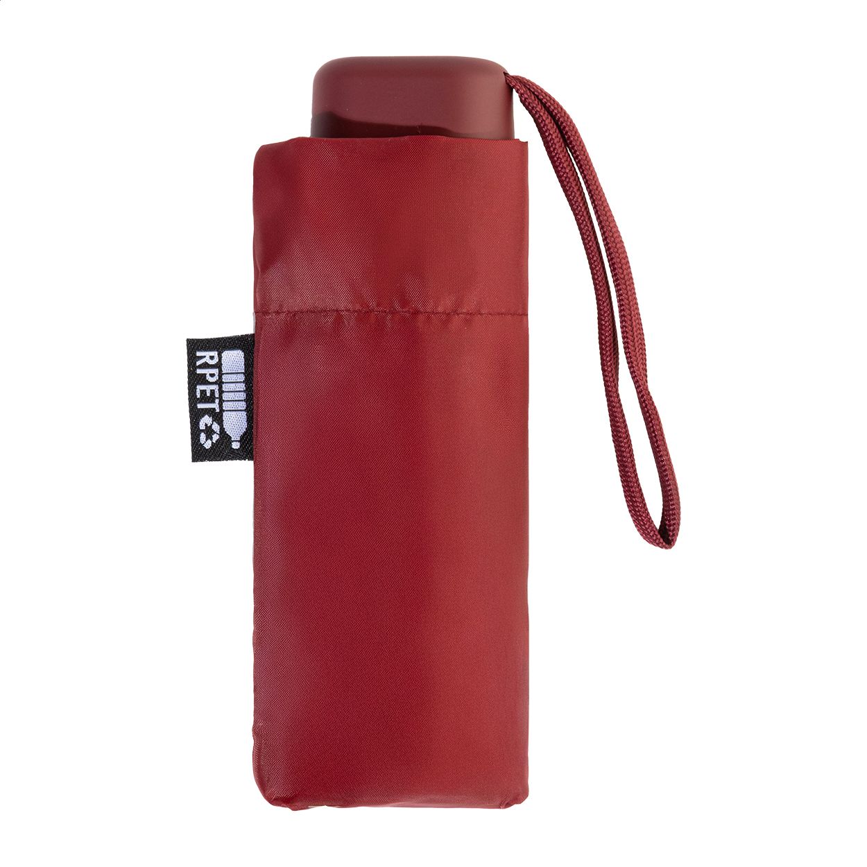 Fractus Mini-Taschenschirm aus RPET - weinrot-110