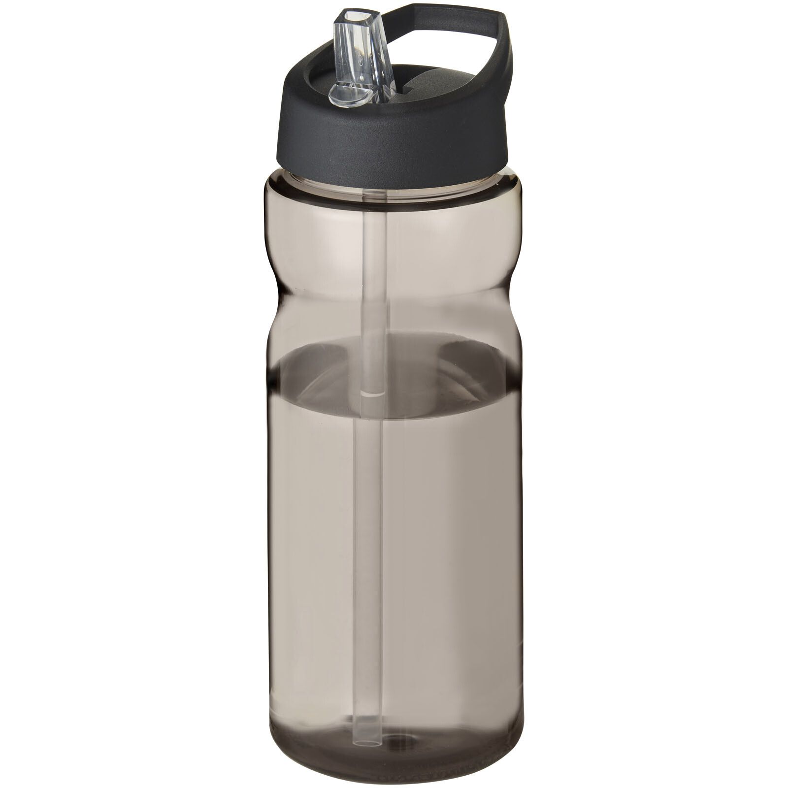 H2O Active Base 650 ml Sportflasche mit Ausgussdeckel - charcoal -  schwarz-196