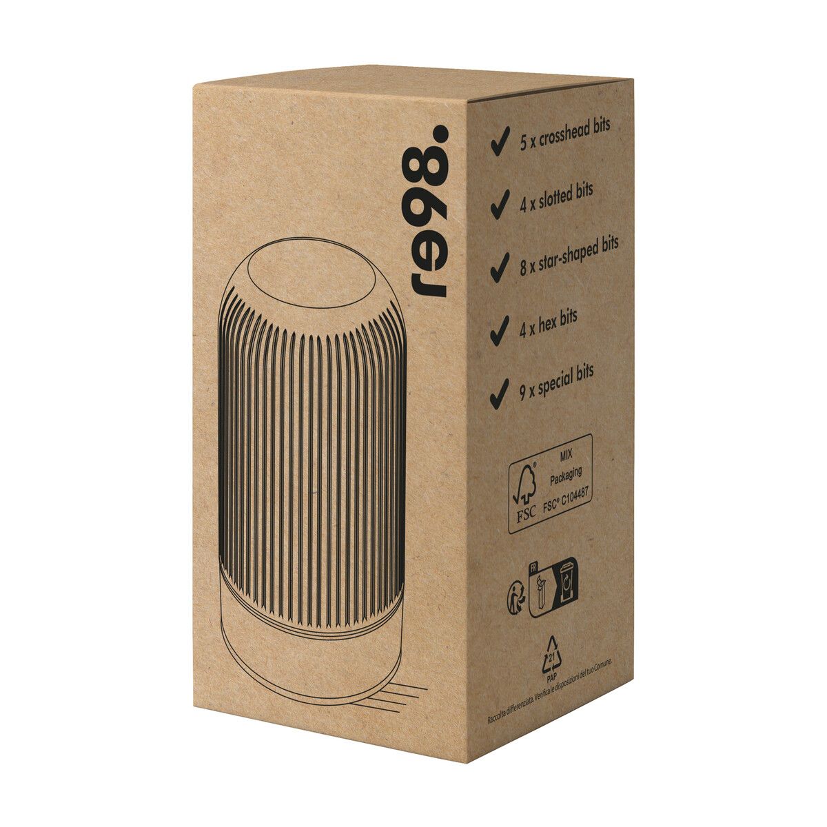 Werkzeugset RE98-GRIVIO - schwarz-307
