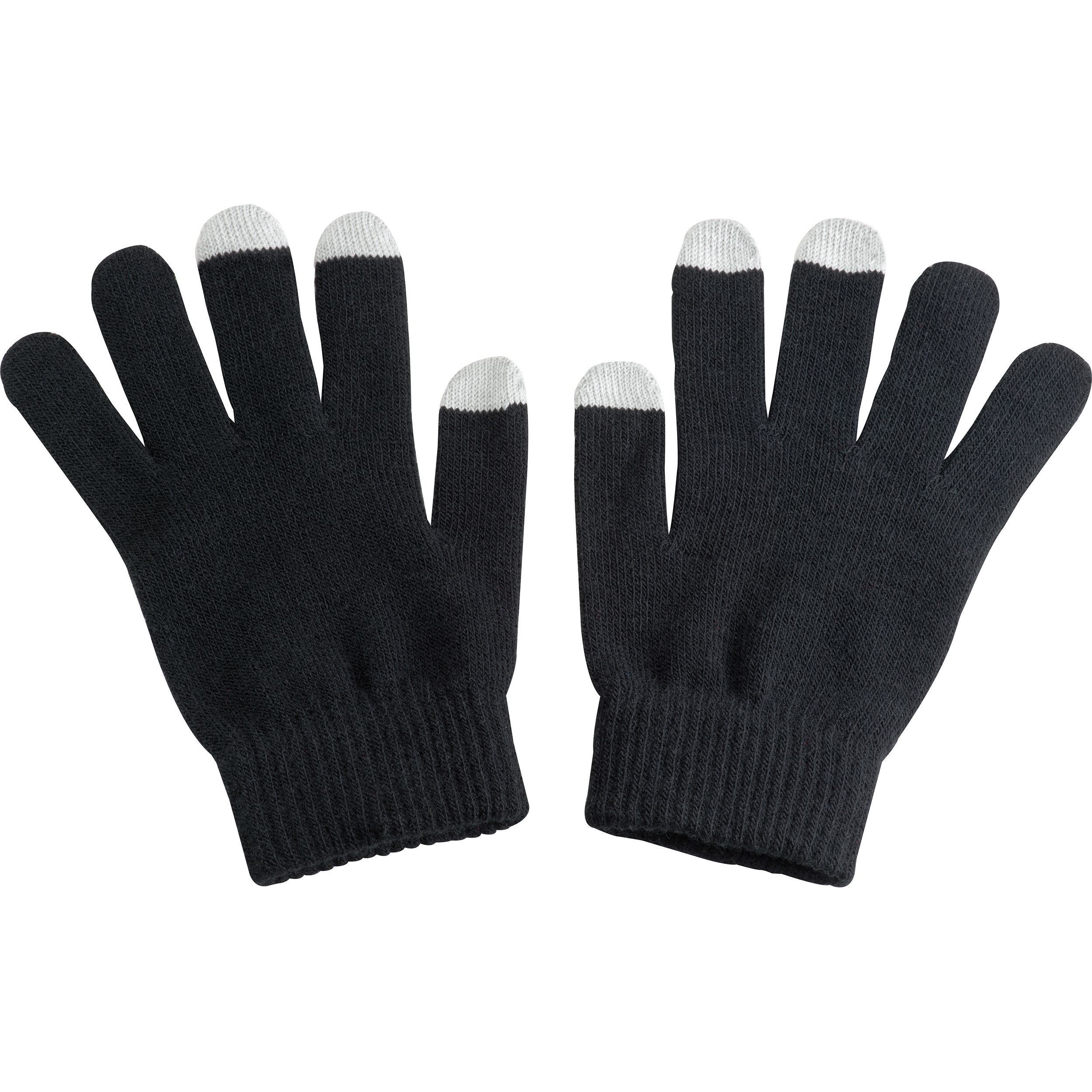 Handschuhe aus Acryl Cary - schwarz-629
