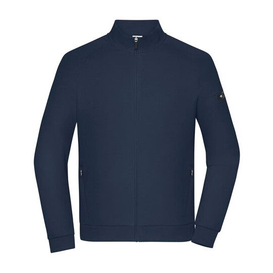 Men´s Zip Jacket Interlock - milky blue-738