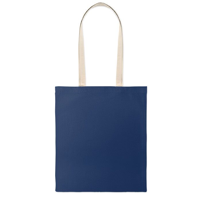 Einkaufstasche aus Baumwolle ZEVRA COLOUR - blau-822