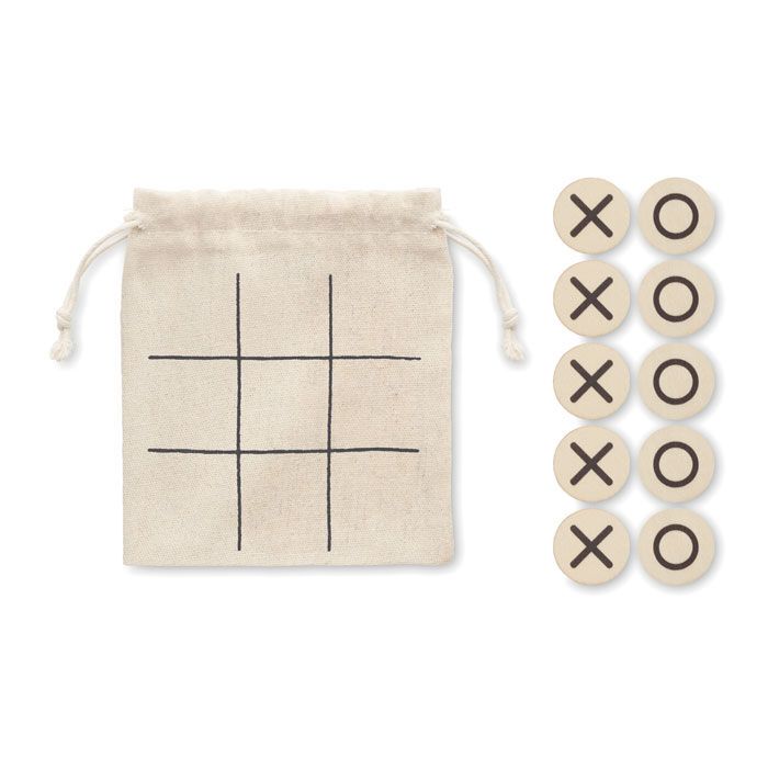 Tic-Tac-Toe Spiel TOPOS - beige-716