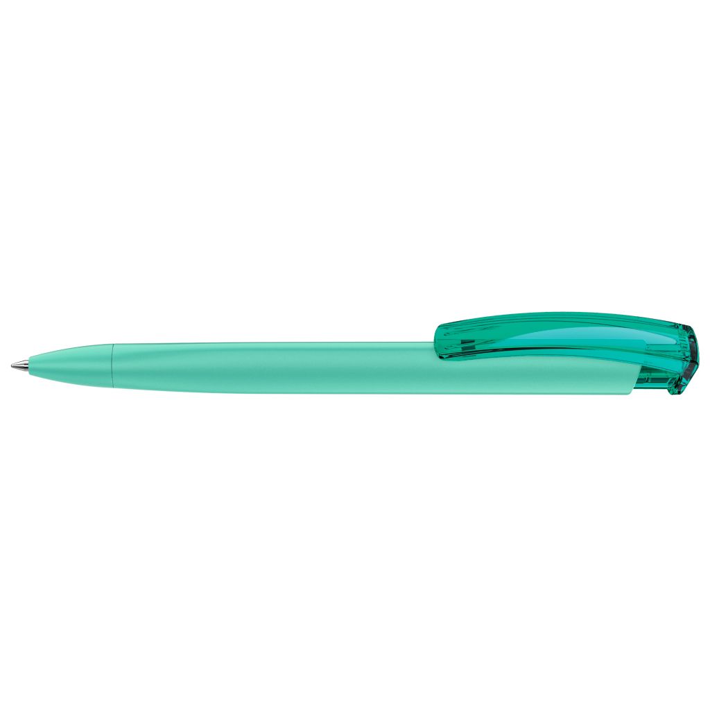 Trinity K Transparent Gum Druckkugelschreiber - petrol-208