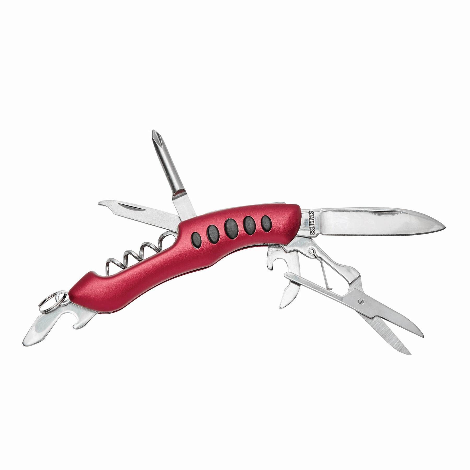 Taschenmesser SMALL R. - rot - silber-95