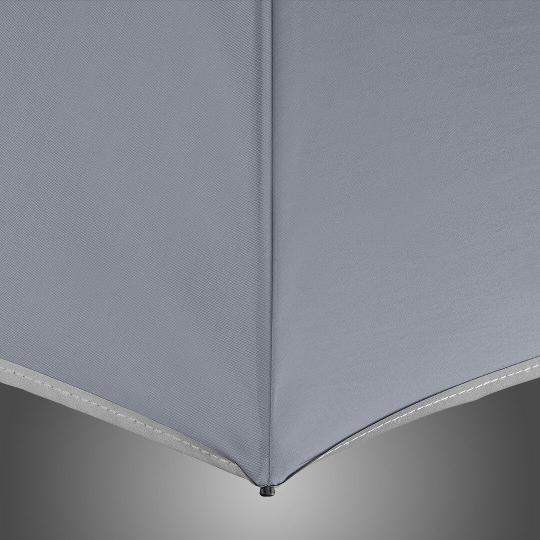 AOC-Gäste-Taschenschirm Jumbomagic® Windfighter® 2.0 mit waterSAVE® Bezug Ø123 cm - grau-6