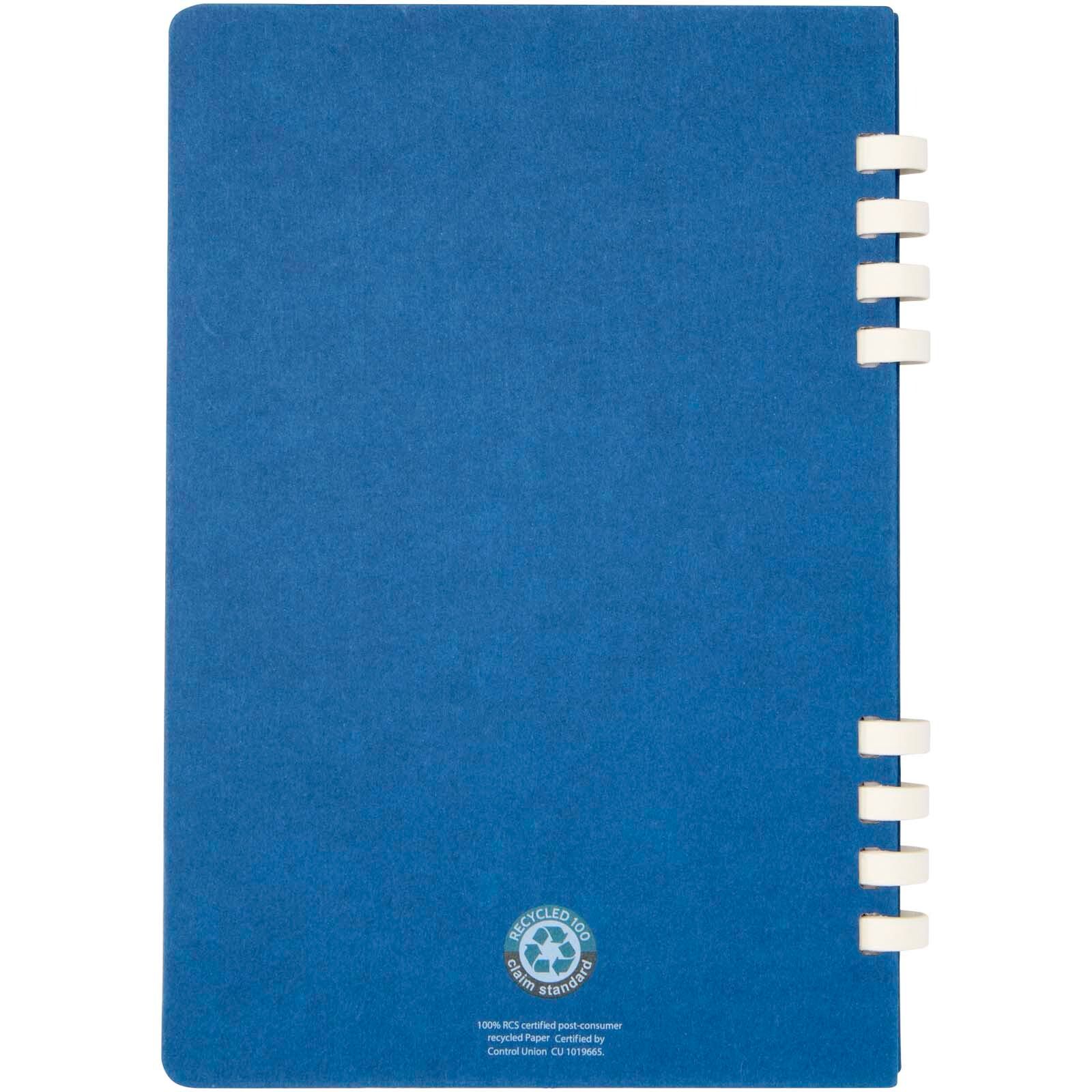 Fil A5 Hardcover RCS recyceltes Spiralnotizbuch - navy-113