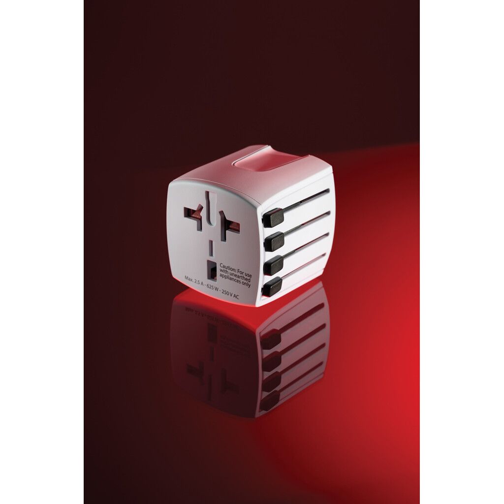 SKROSS World Travel Adapter MUV Micro - weiß-894