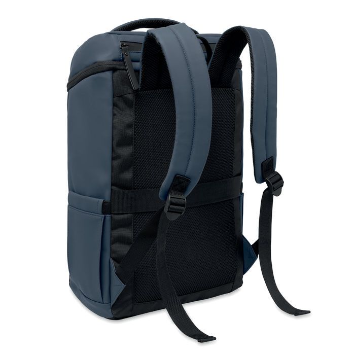 15" PU Laptop-Rucksack BOULDER - marineblau-582
