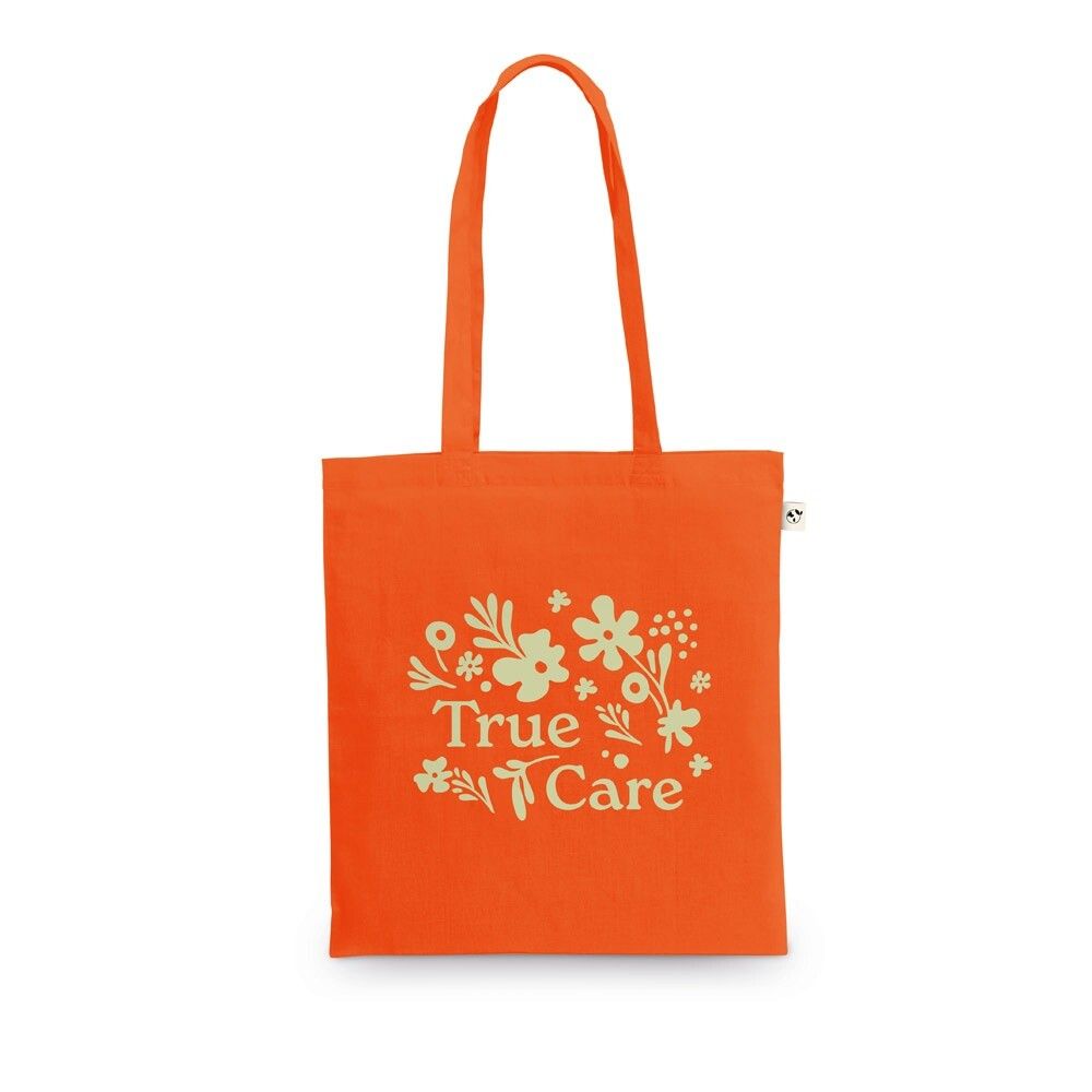 MEXICO Tasche aus recycelter Baumwolle und Polyester - orange-288