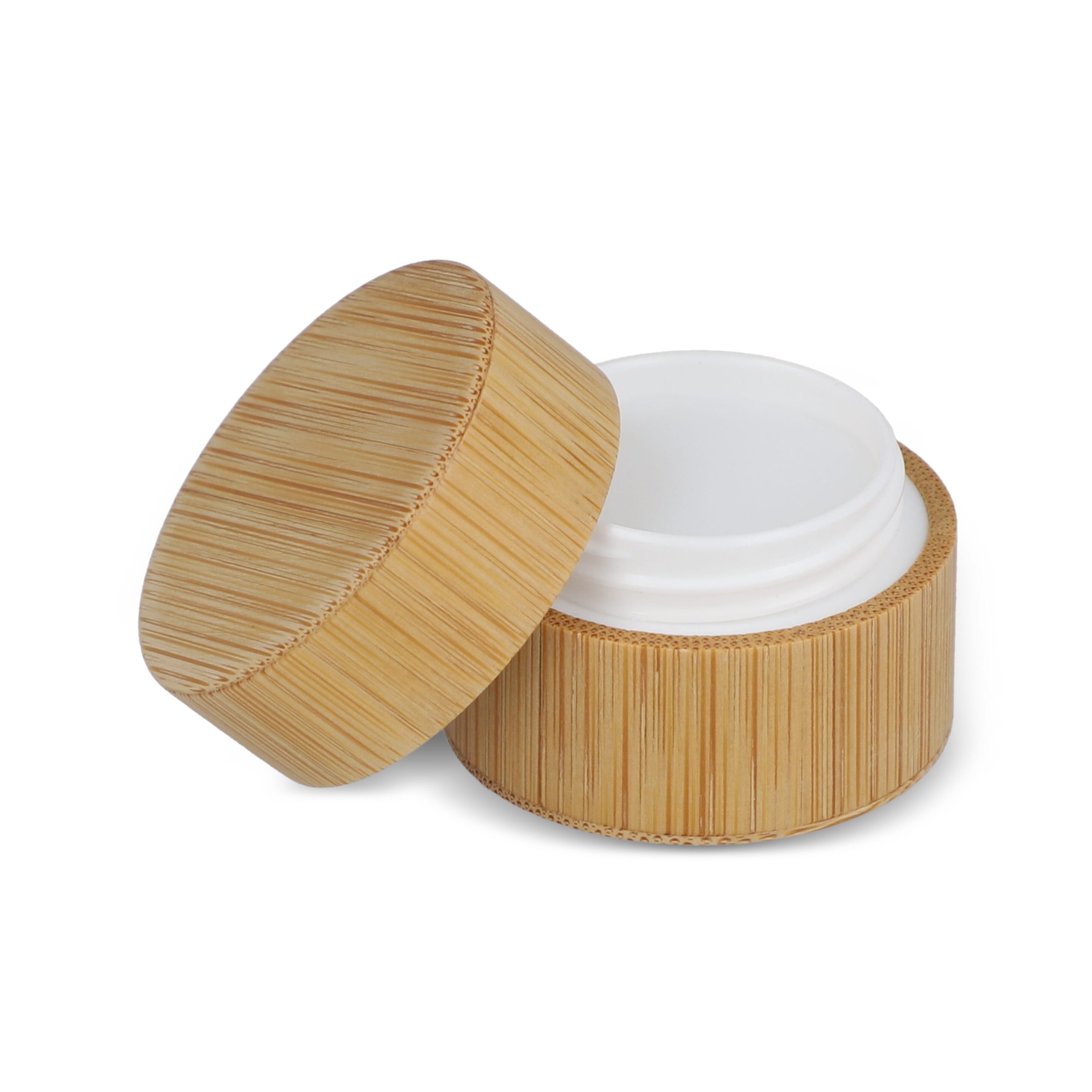 Lipbalm rund Bambus - natur-557