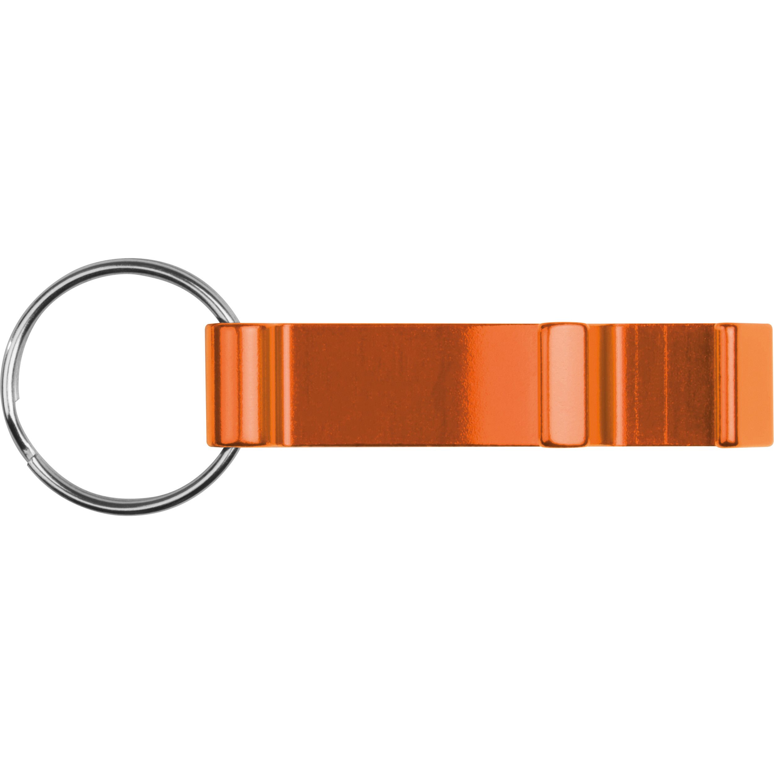 Schlüsselanhänger mit Flaschenöffner - orange-233