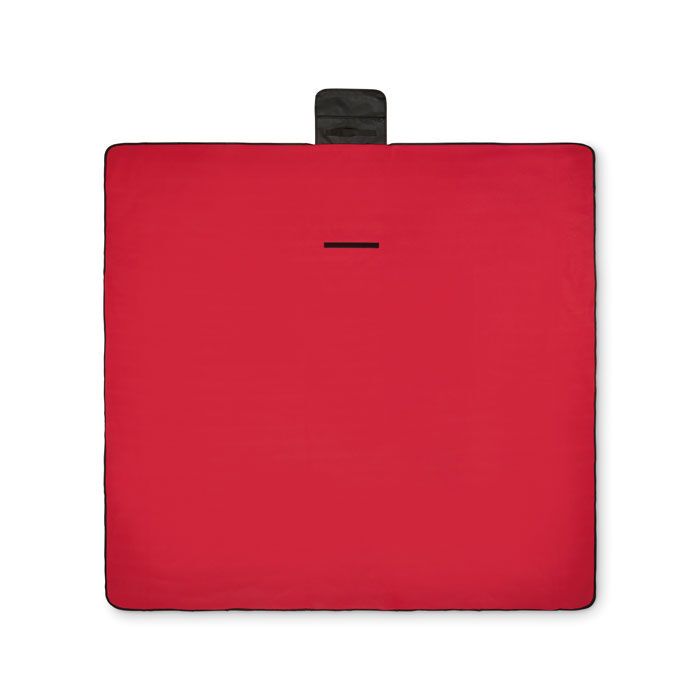 Picknickdecke RPET-Fleece COSTA - rot-965
