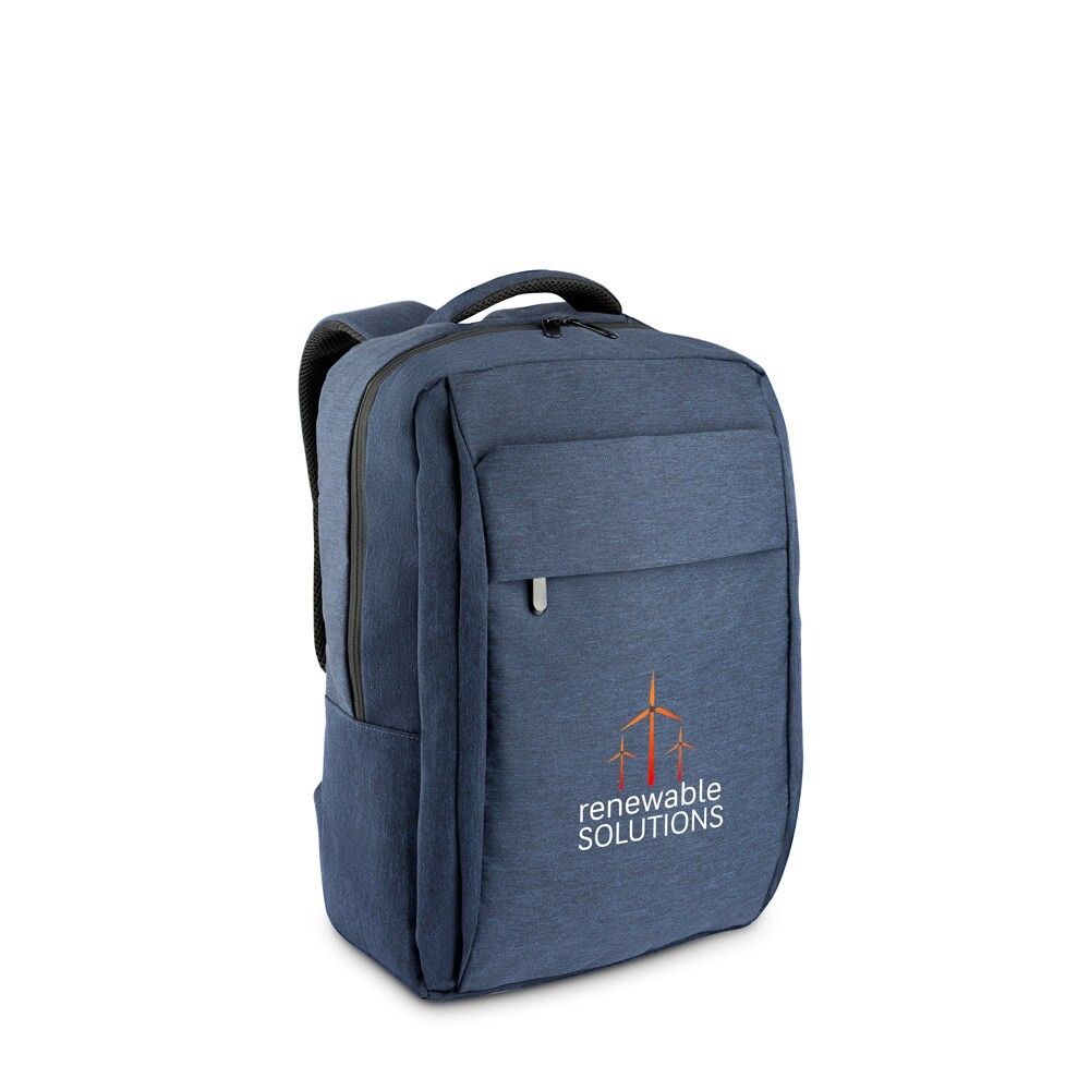 COVENTRY Laptop-Rucksack aus recyceltem Polyester - dunkelgrau-741