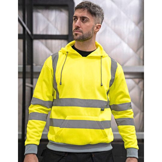 Hi-Vis Workwear Hoody Cork - signal orange-684