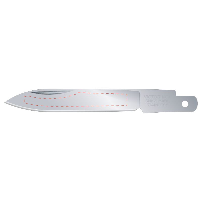 Veredelungsposition Klinge