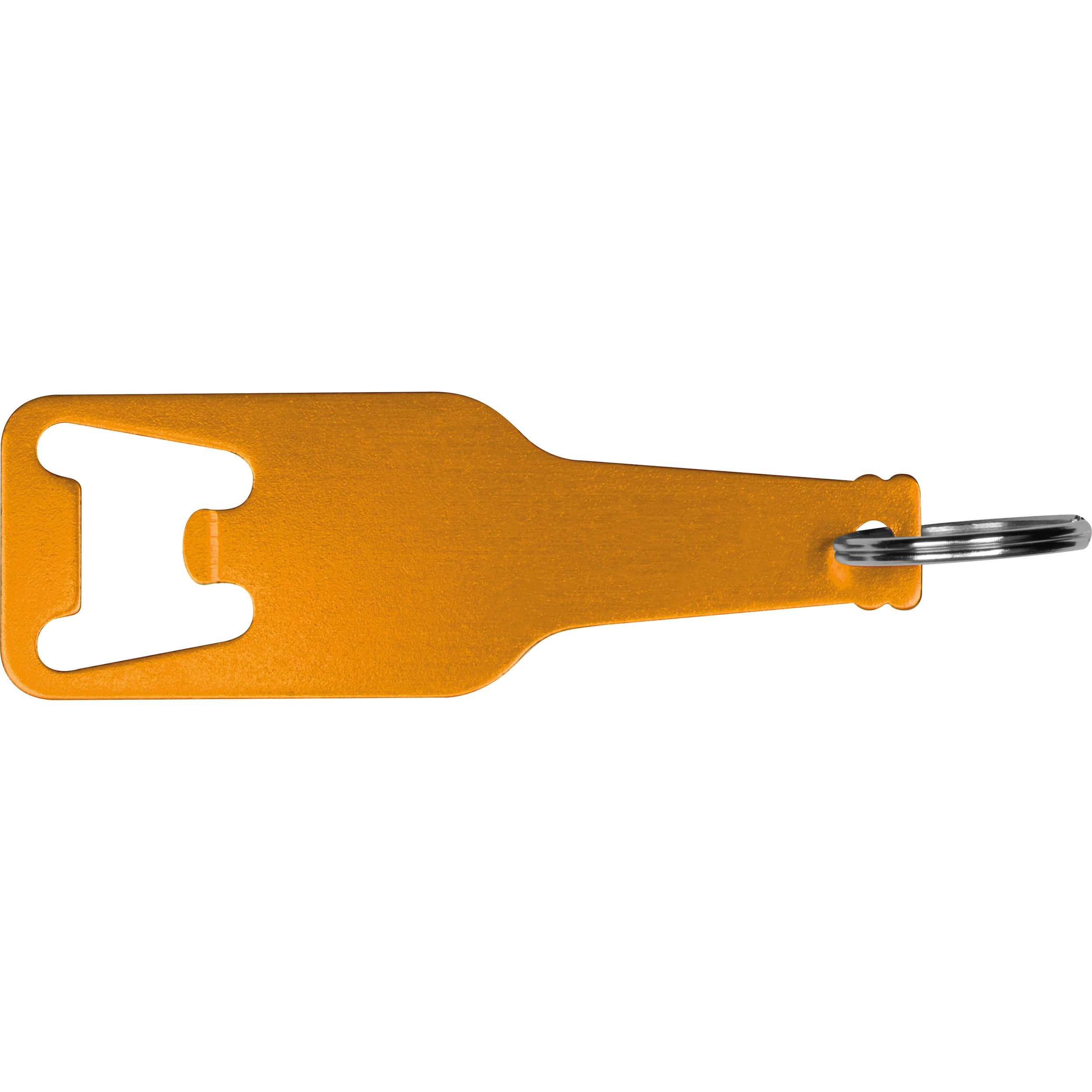Flaschenöffner aus recyceltem Aluminim Malmö - orange-128