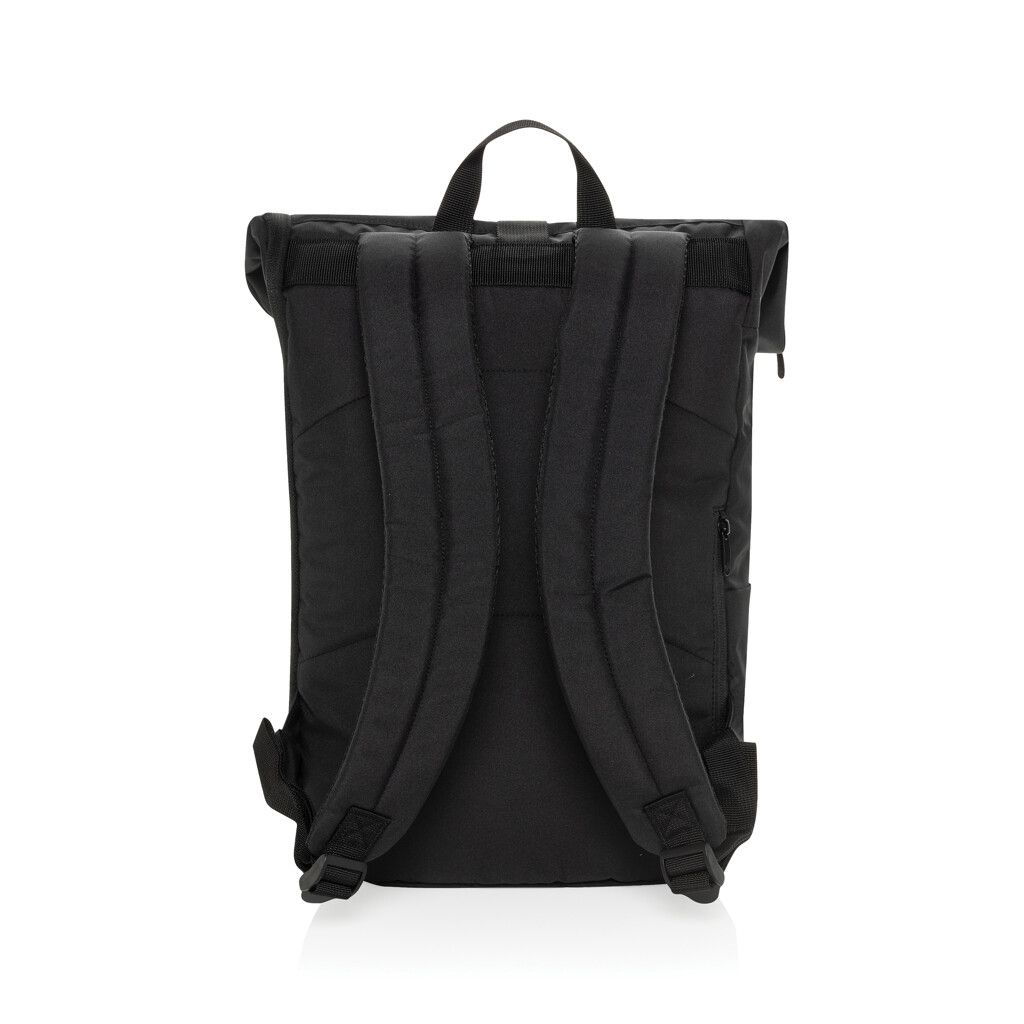Swiss Peak Aware™ RPET Leonard 15,6"-Laptop-Rucksack - schwarz-182