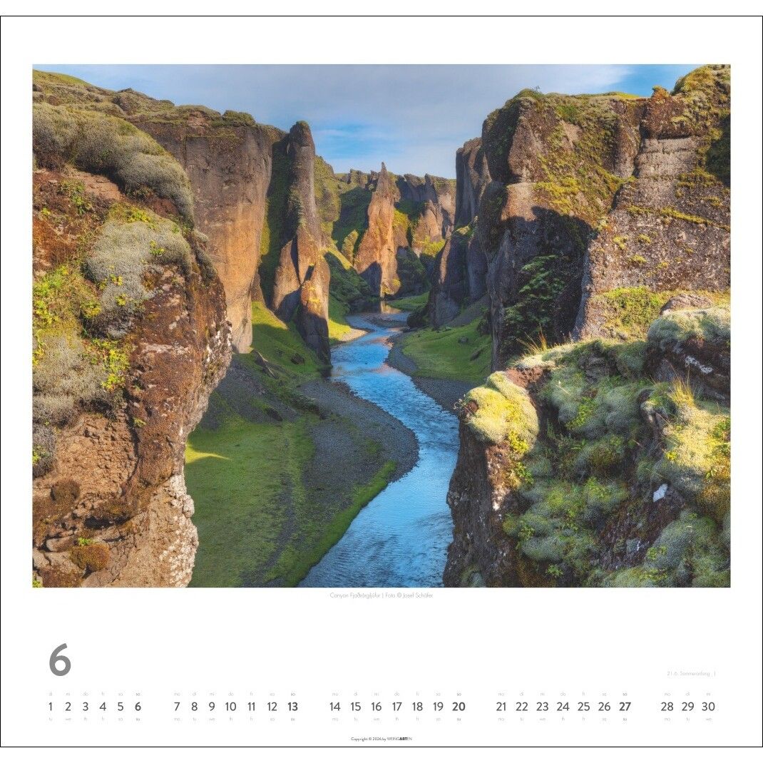 Island - Landschaft & Natur Kalender-525