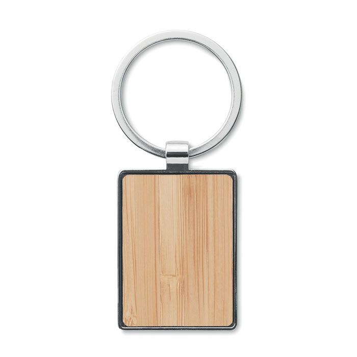 Schlüsselring Bambus, eckig BENDIGO - holz-962