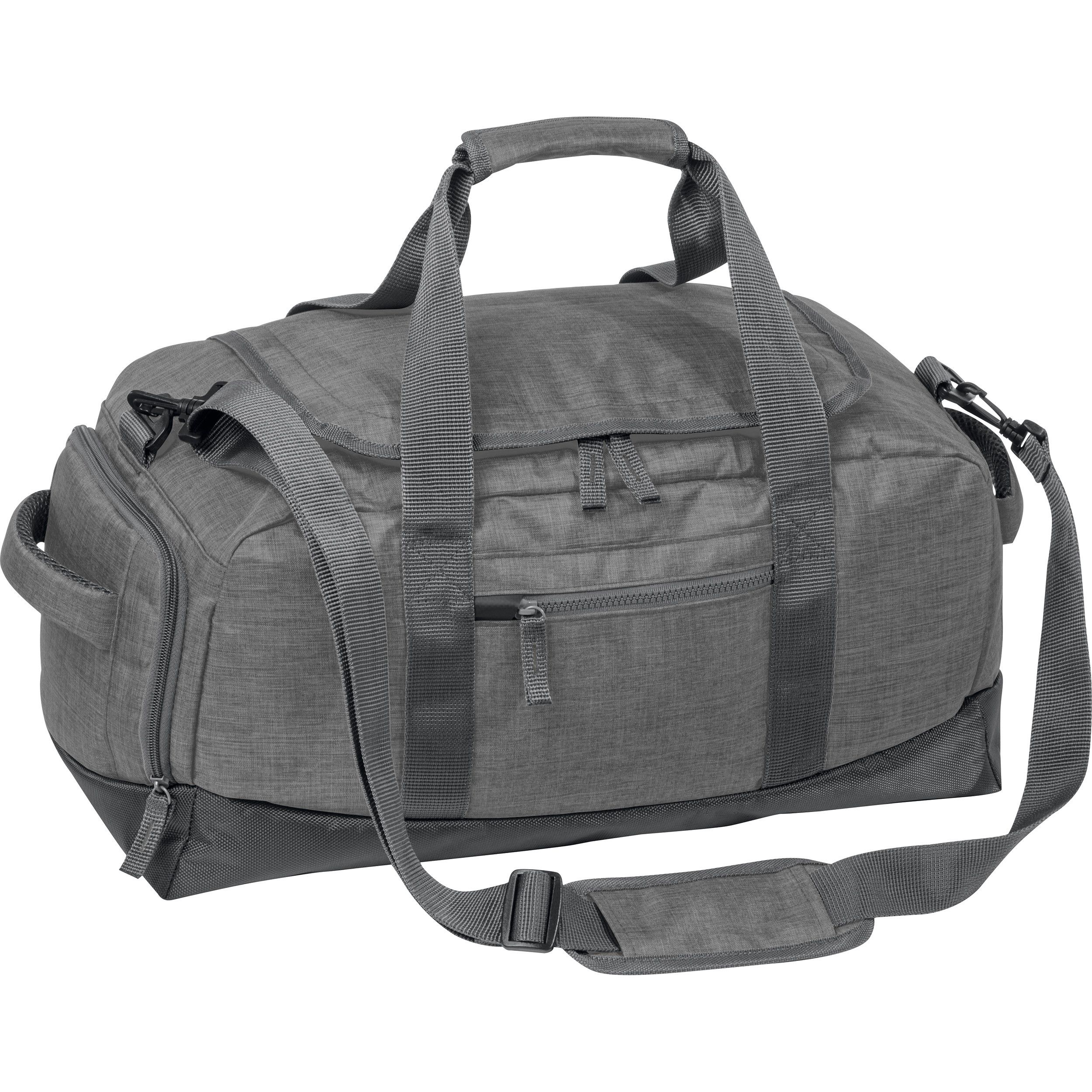 Hochwertige Sporttasche aus Polyester - anthrazit-646