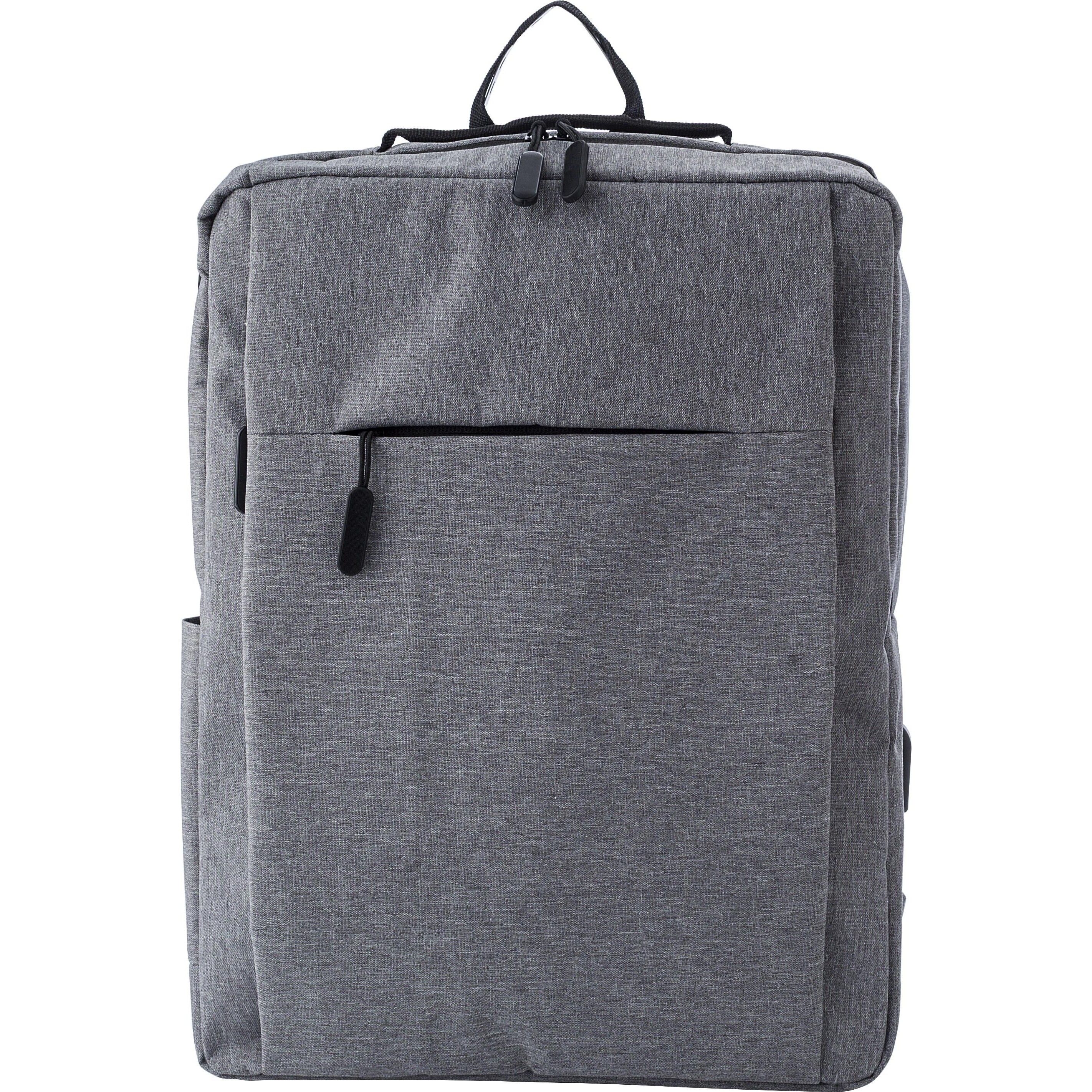 Polyester (600D) Rucksack Carlito - grau-162