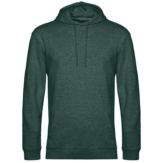 #Hoodie - heather dark green - XL-834