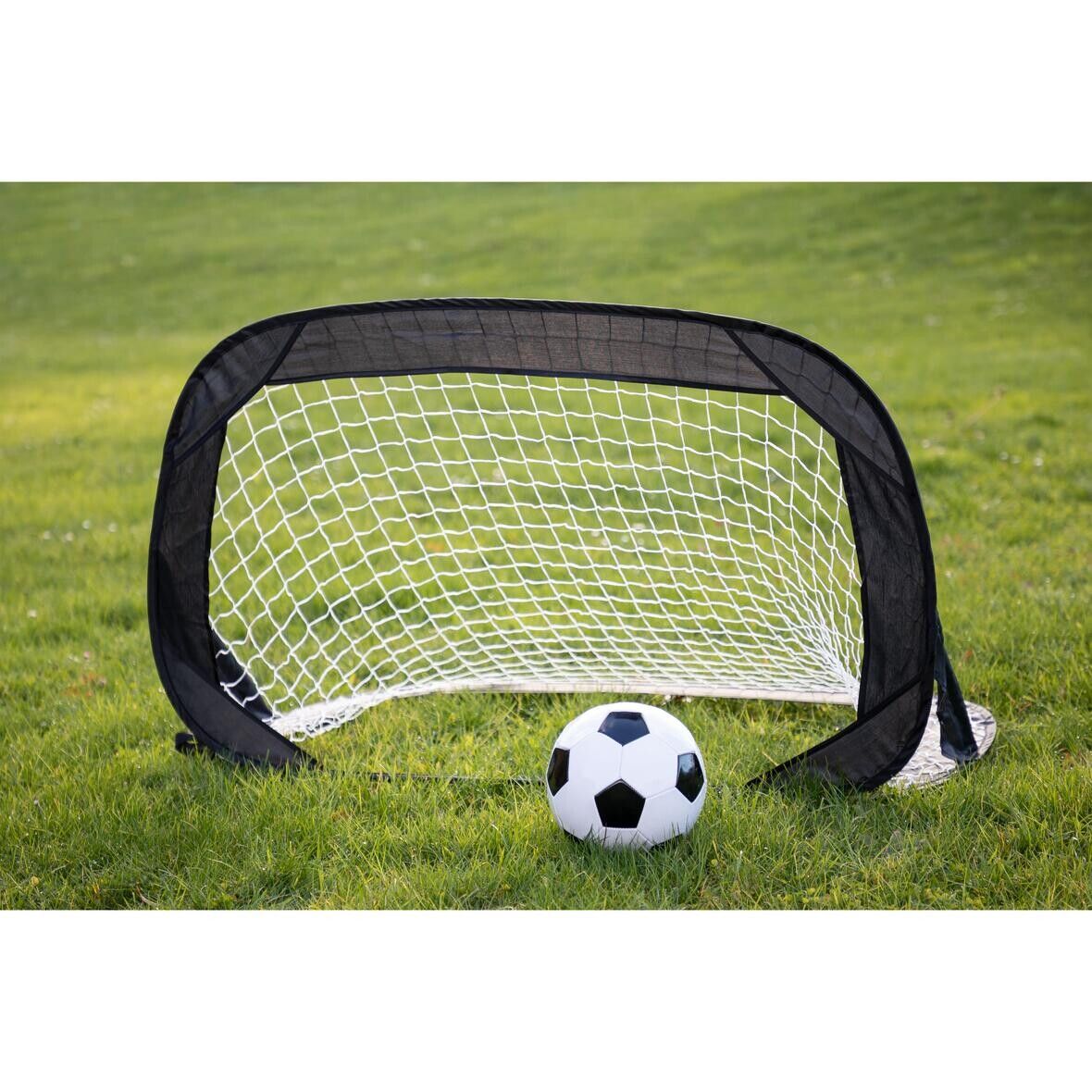 PopUp-Tor Kicko, 2 in 1 - schwarz-498