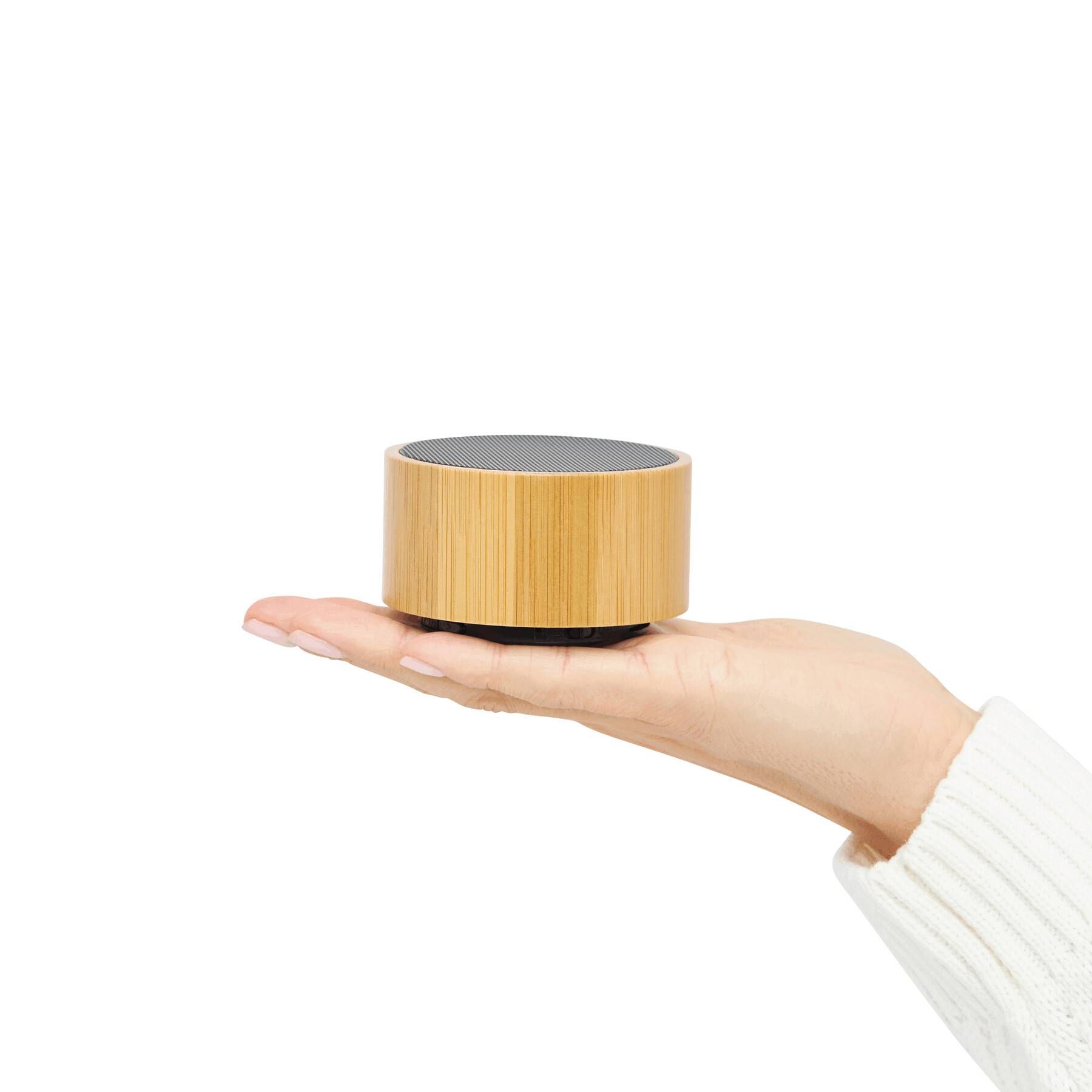 Wireless-Lautsprecher BAMBOO SOUND - braun - schwarz-904