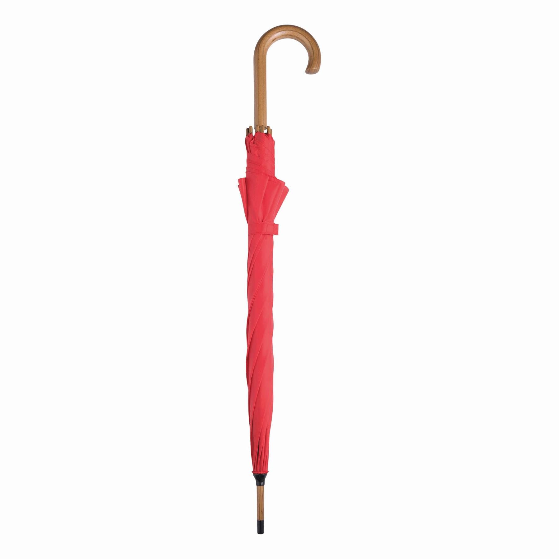 Automatik-Holzstockschirm BOOGIE - rot-616