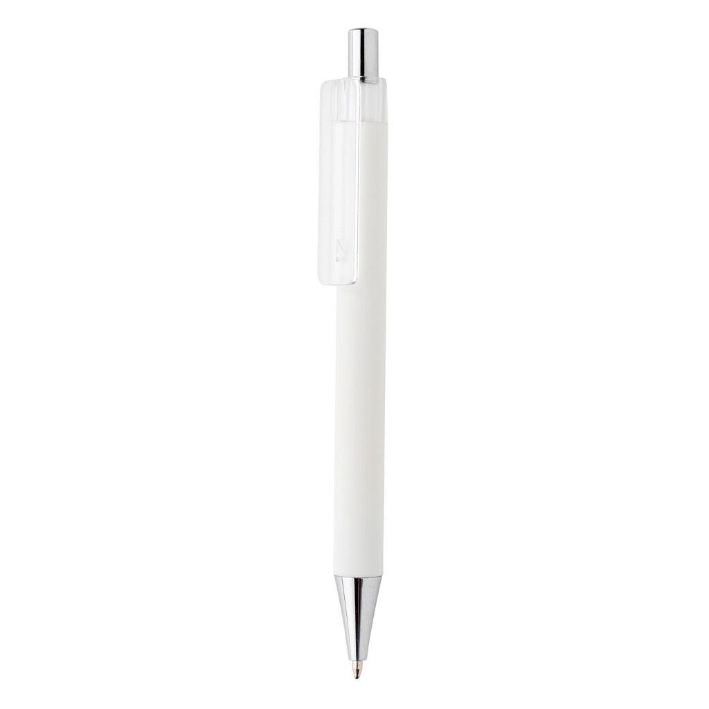 X8 Stift mit Smooth-Touch - weiß-550