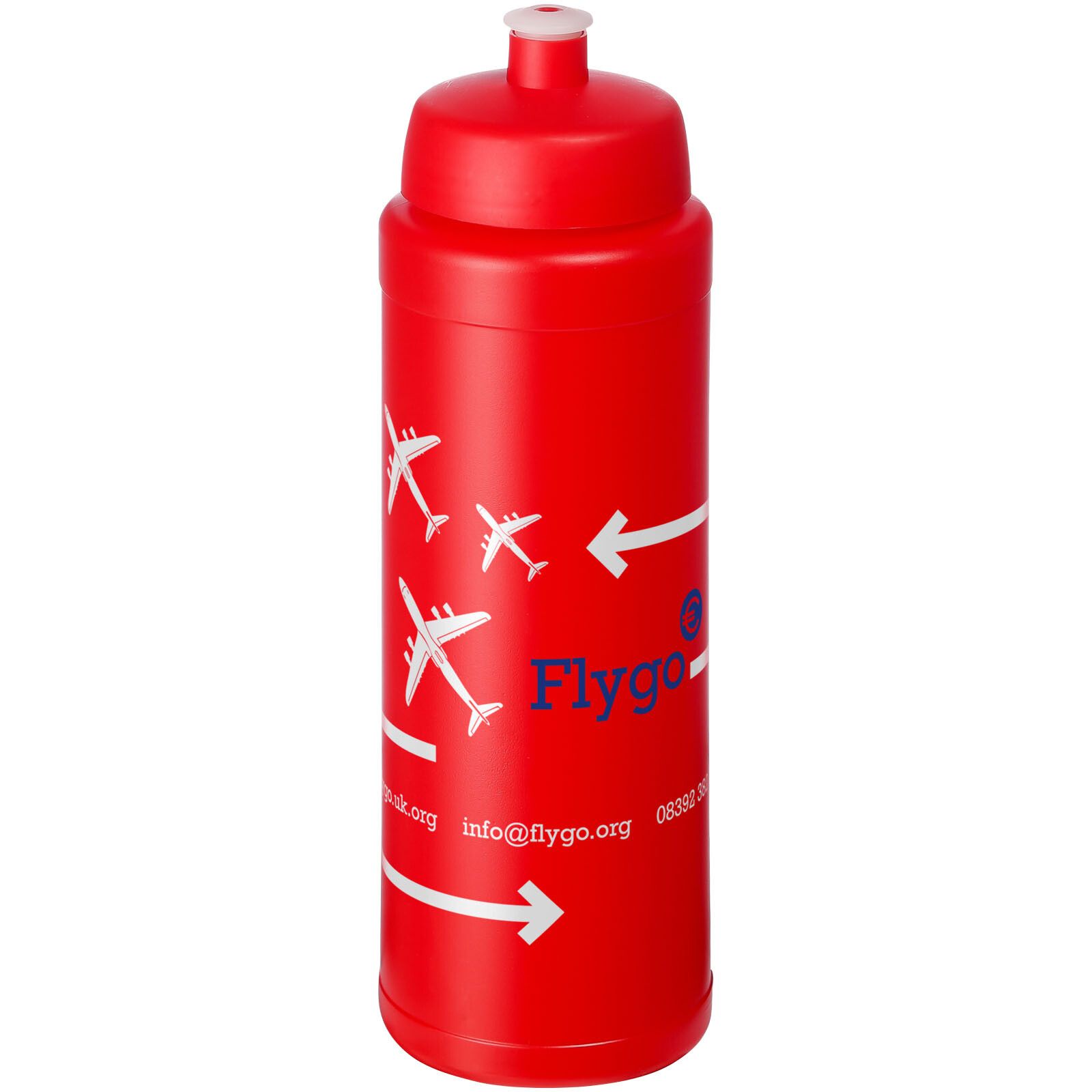 Baseline Plus 750 ml Flasche mit Sportdeckel - rot-690