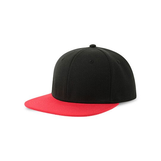 black - red
