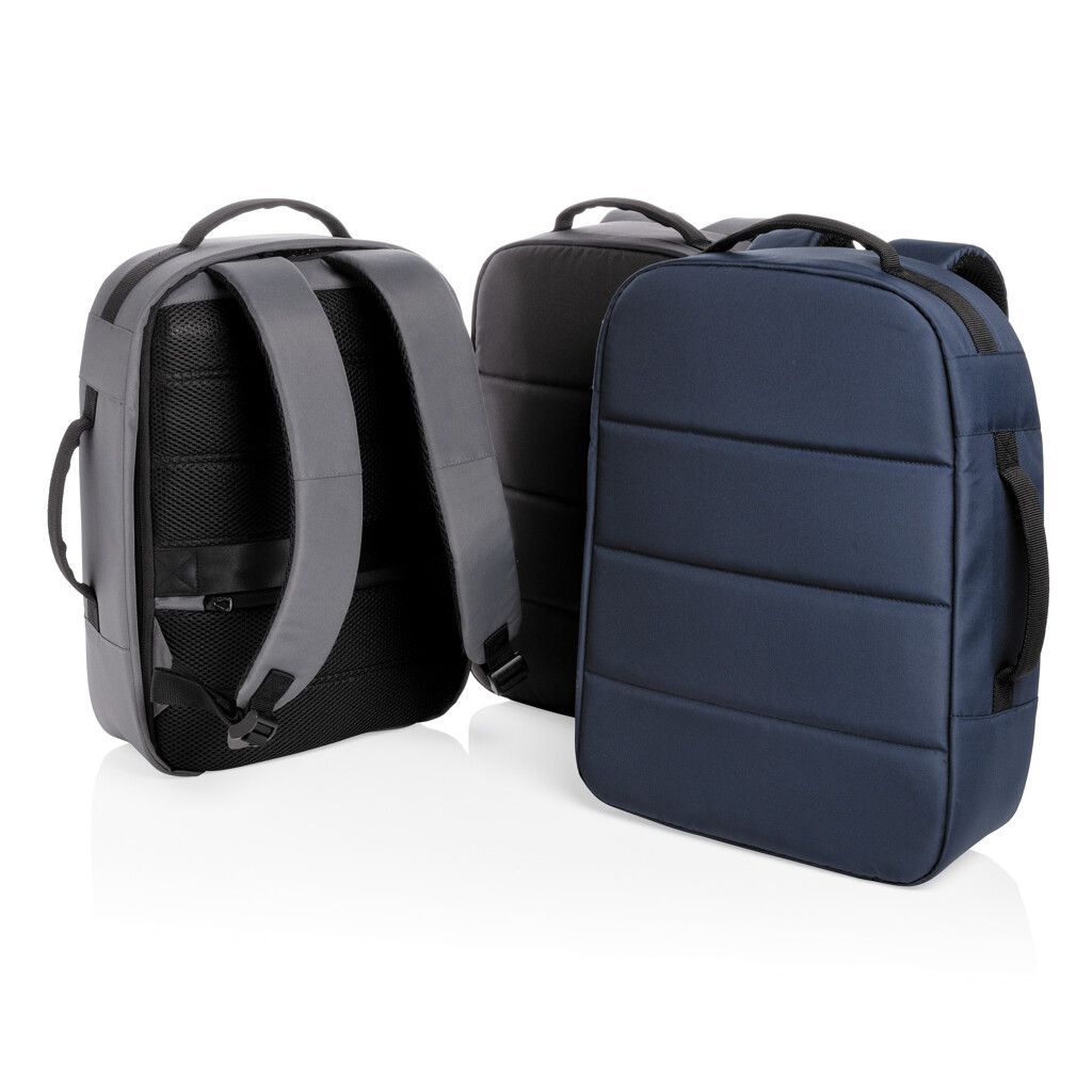 Impact AWARE™ RPET Anti-Diebstahl 15,6" Laptop-Rucksack - schwarz-846