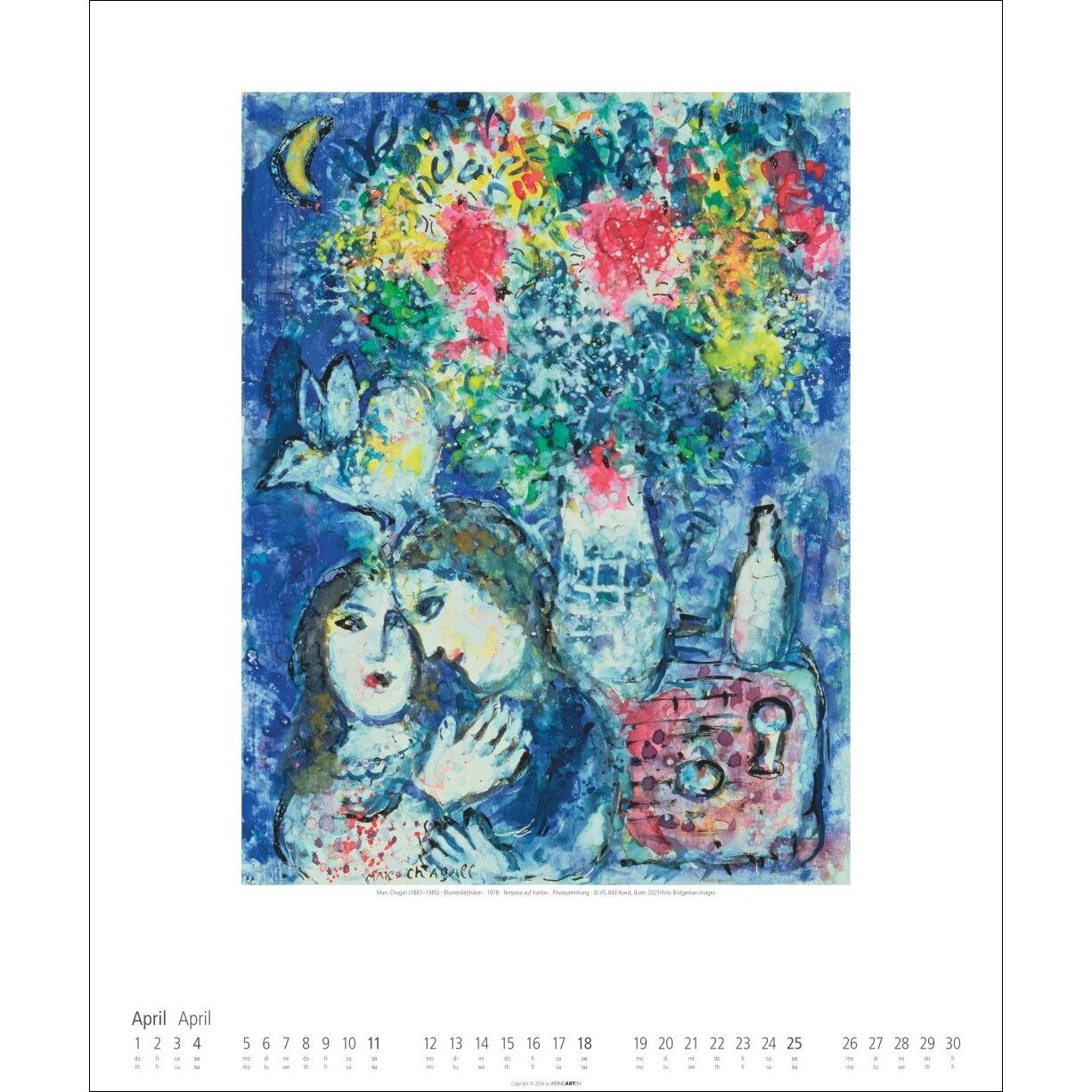 Marc Chagall - Kunst & Kultur Kalender-479
