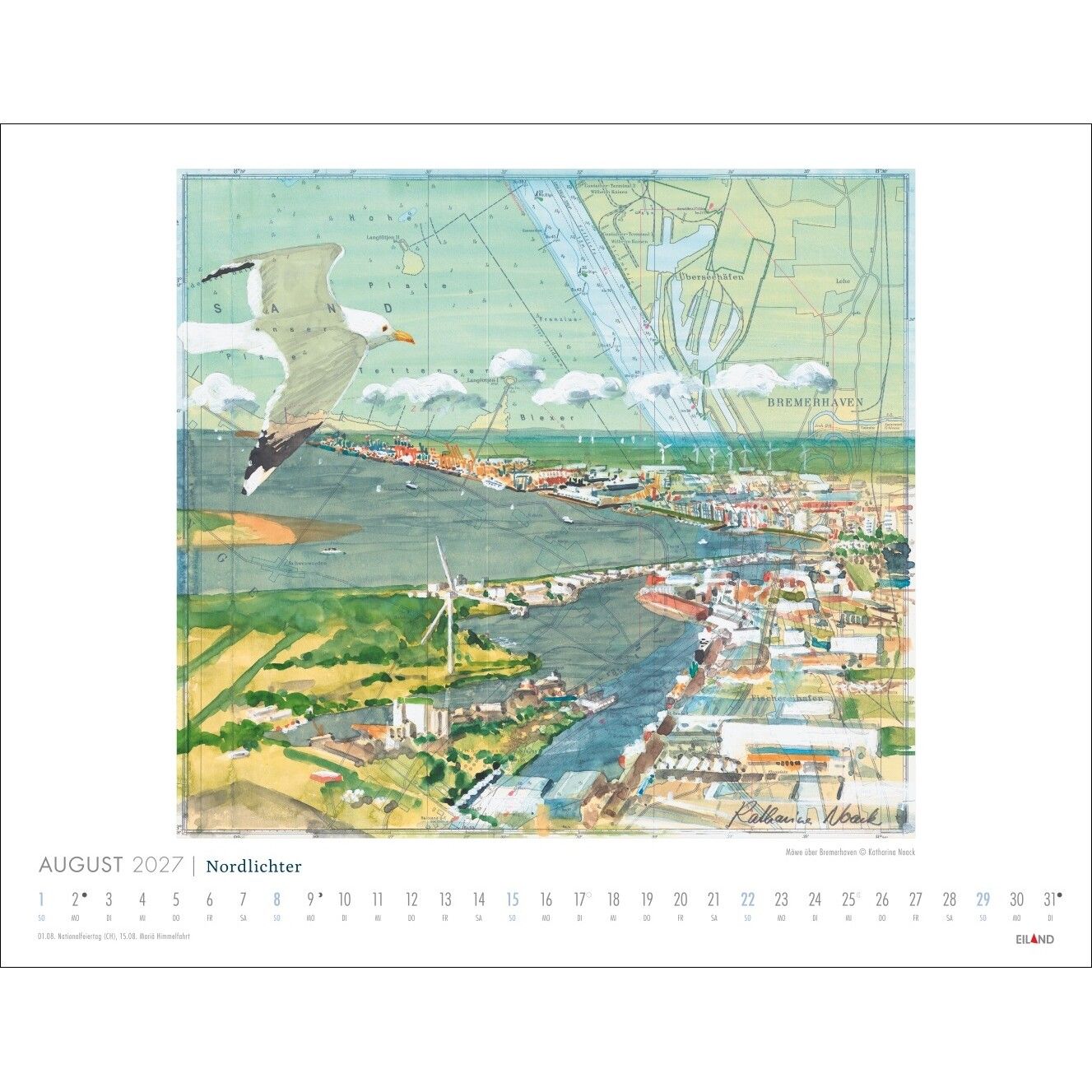 Nordlichter - See(h)karten - Kunst & Kultur Kalender-559