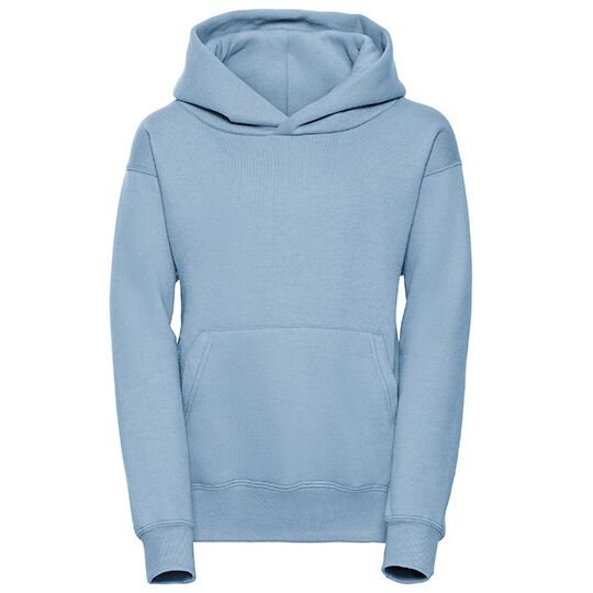 Kids Hooded Sweatshirt - sky - 128 (7/8)-618