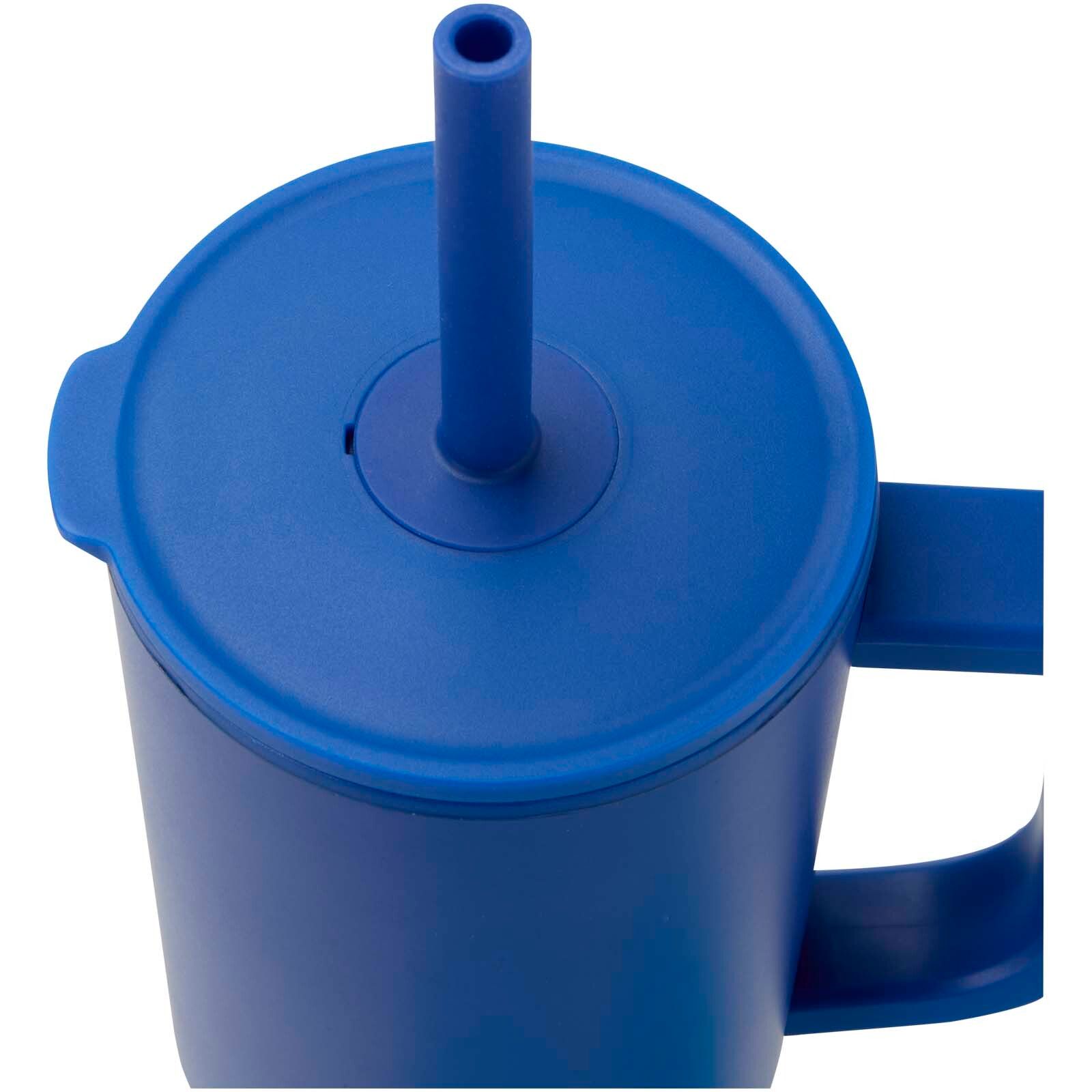 Brady 900 ml RCS-zertifizierter Isolierbecher mit Silikon Trinkhalm - royalblau-735