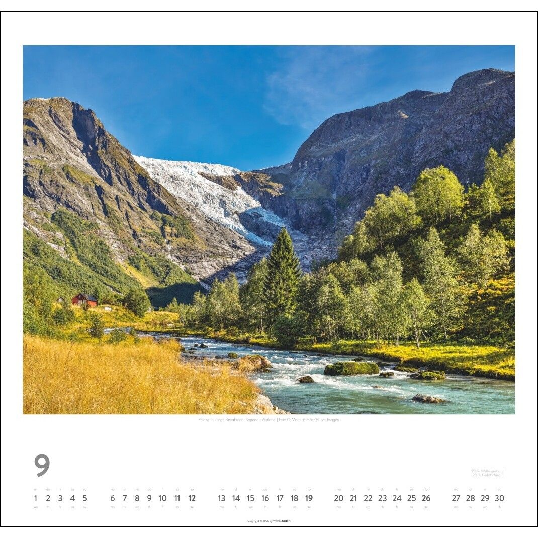 Norwegen - Landschaft & Natur Kalender-637