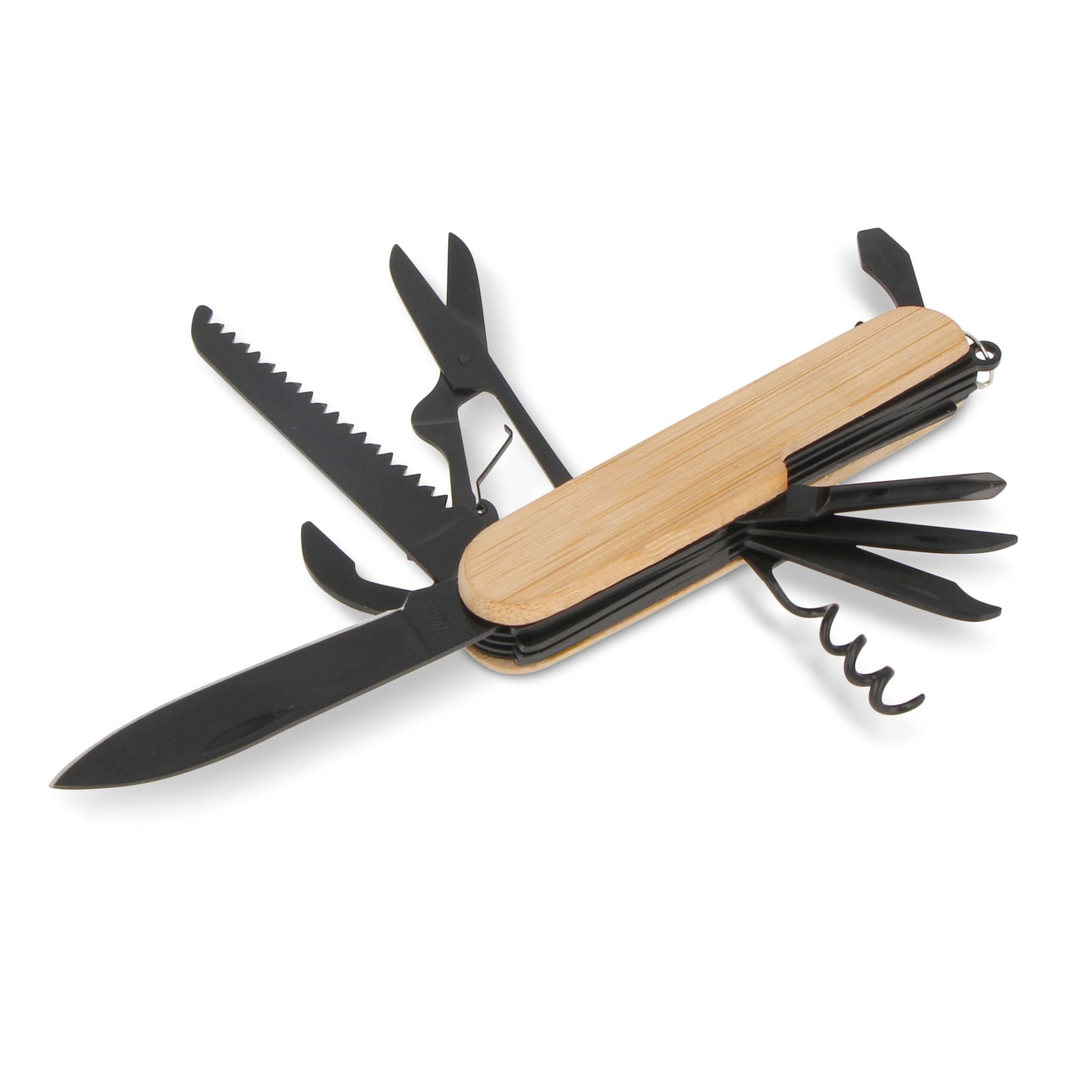 Multi-Tool-Bambus 9 Funktionen - schwarz-776